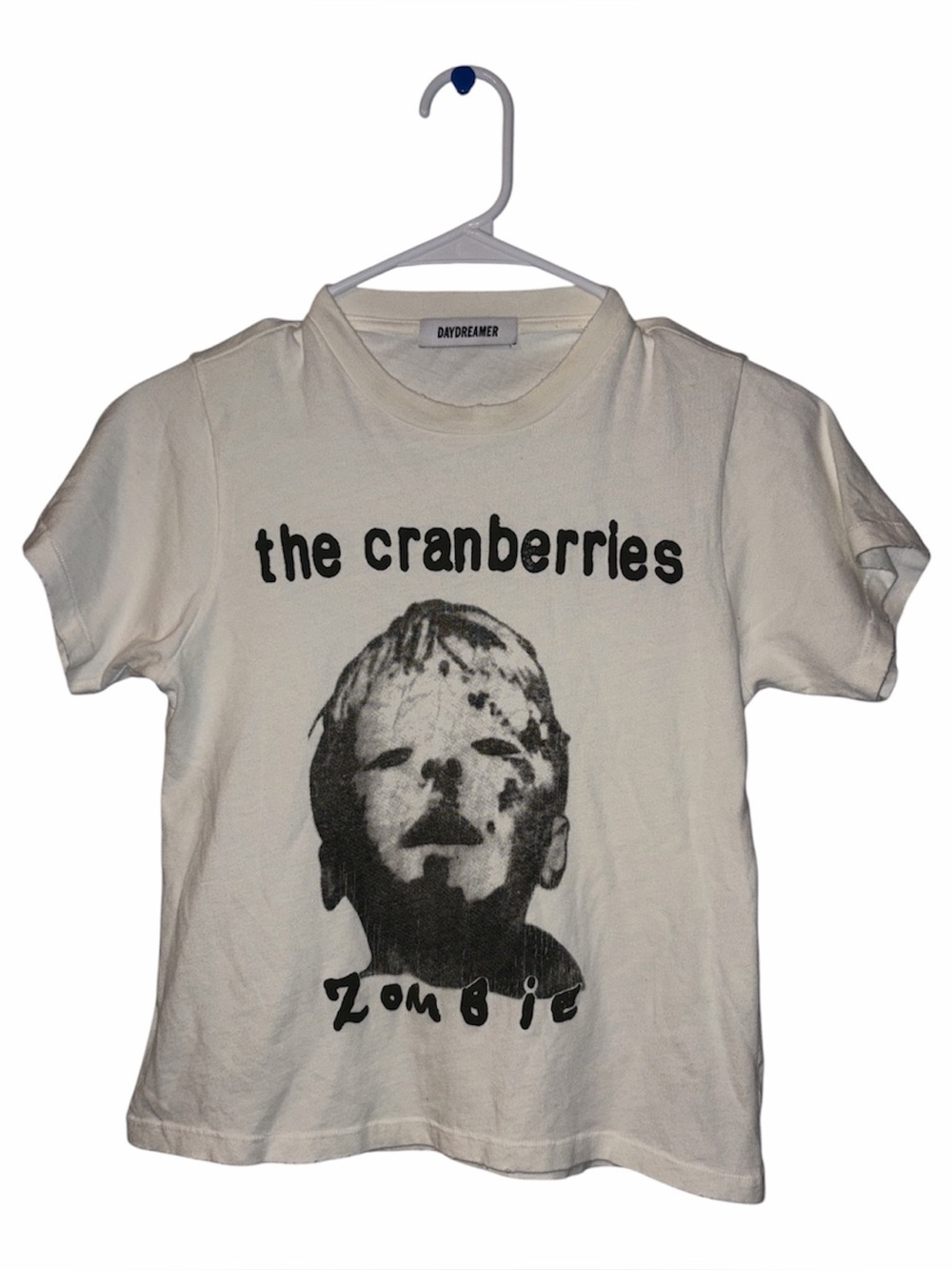 Daydreamer The Cranberries “Zombie" Graphic T-Shirt Size XS Single Stitch NWOT